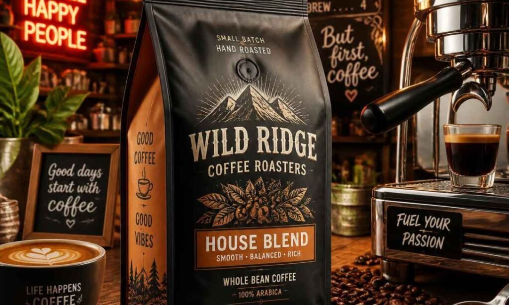 A 1-Pound Bag of Coffee Beans