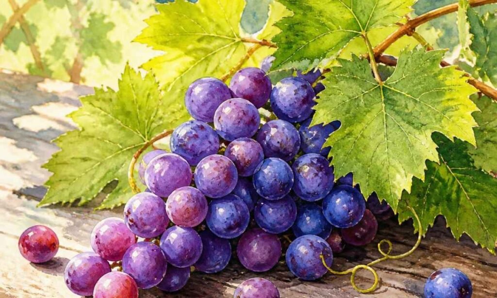 A Bunch of Grapes