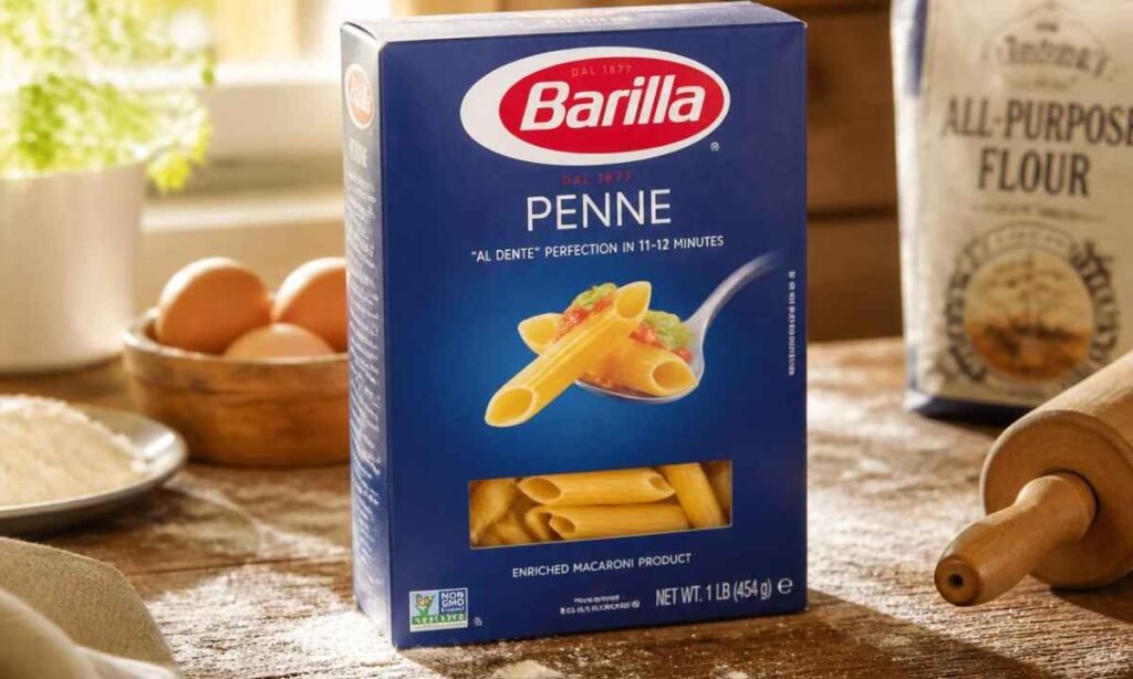 A Standard Box of Dry Pasta