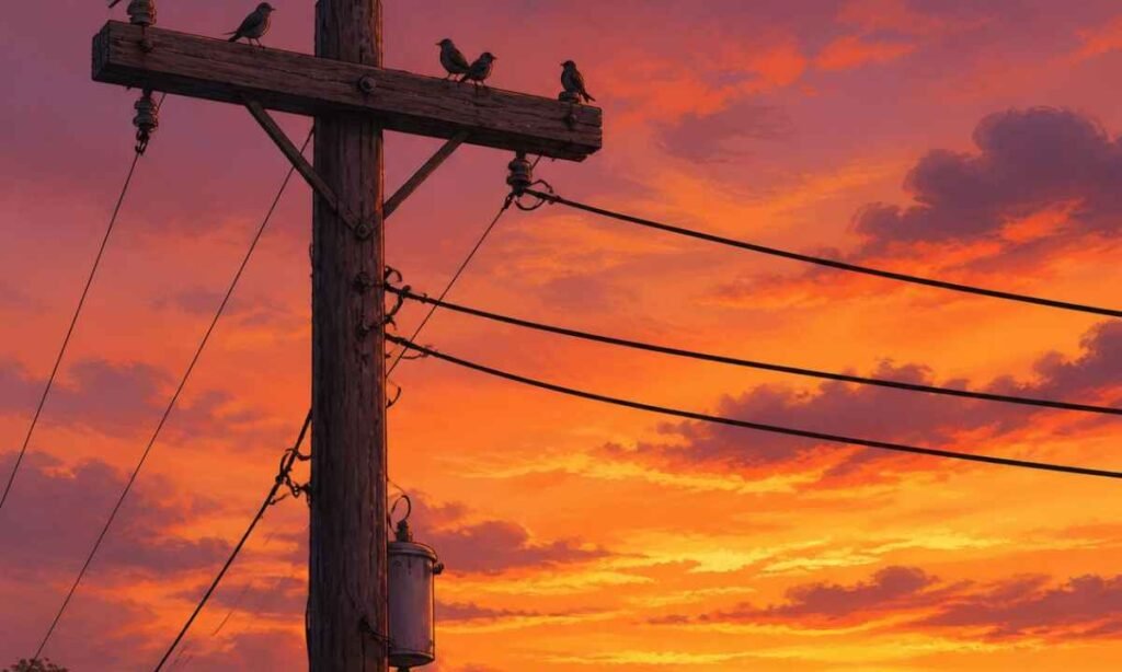 A Standard Utility Pole