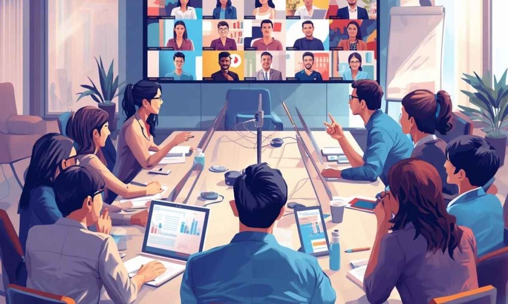 International Meetings and Remote Work