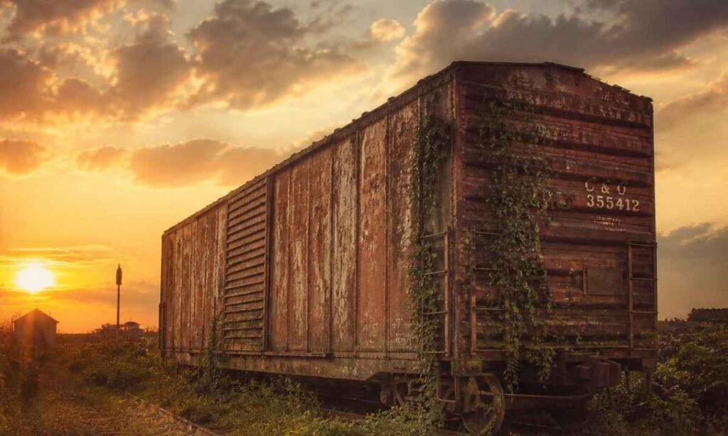 Large Railroad Boxcar