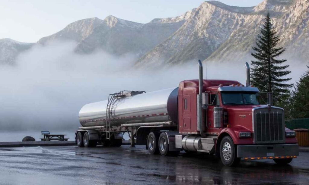 Large Tanker Truck