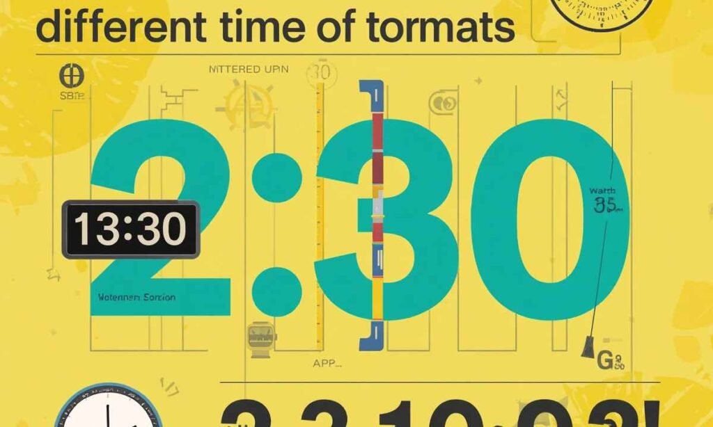Understanding 2:30 PM in Different Time Formats