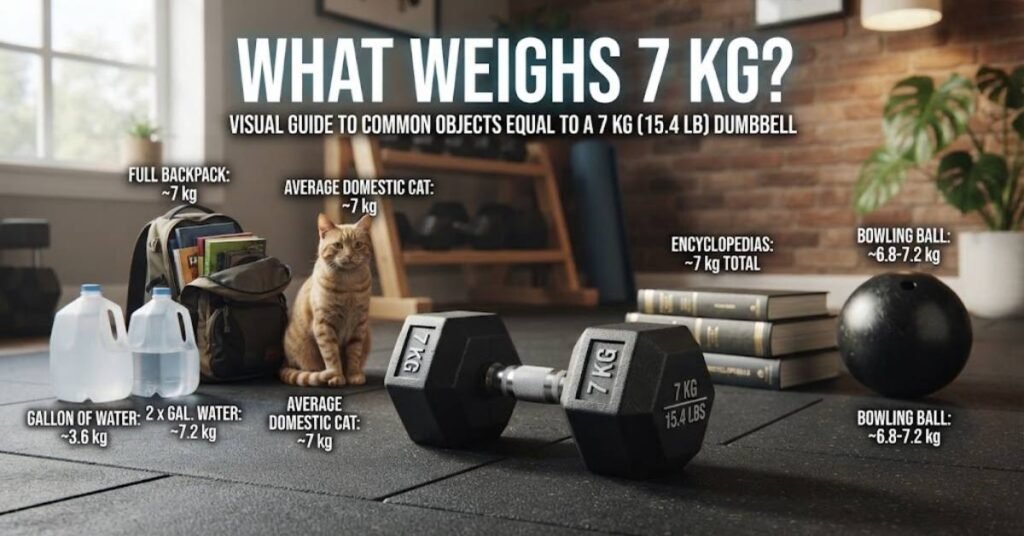 A 7 kg Dumbbell