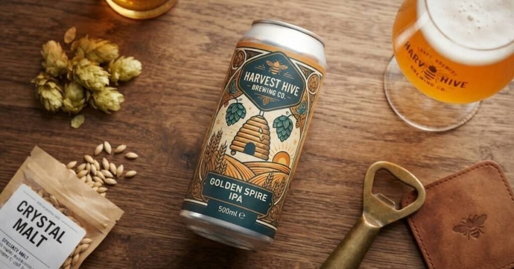 A Craft Beer Can (Tall 500 ml Format)