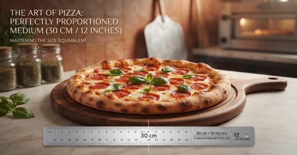 A Medium Pizza