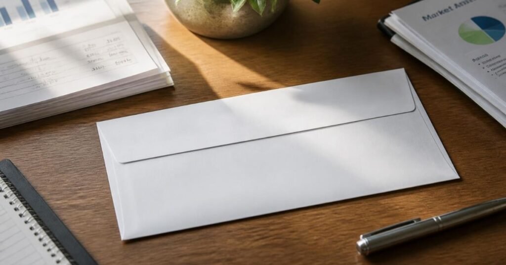 Standard Envelope (No. 10 Business Envelope Height)