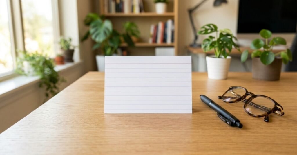 Standard Index Card